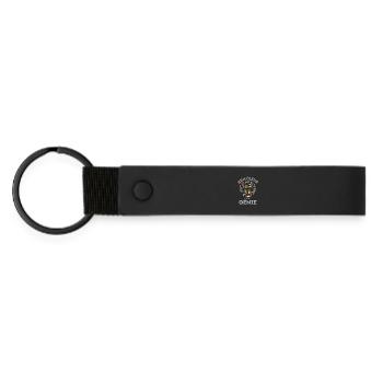 Bricoleur de génie - Porte-clés en PU mat - noir - Devant