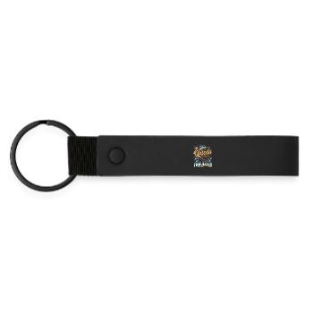 55th birthday 55 years Women Women Queen - Matte Pu Keyring - black - Front