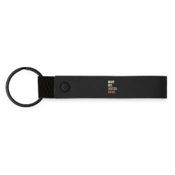 Big Sister - Matte Pu Keyring - black - Front