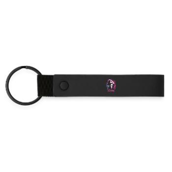 Mère et fille ensemble cadeau fort - Porte-clés en PU mat - noir - Devant