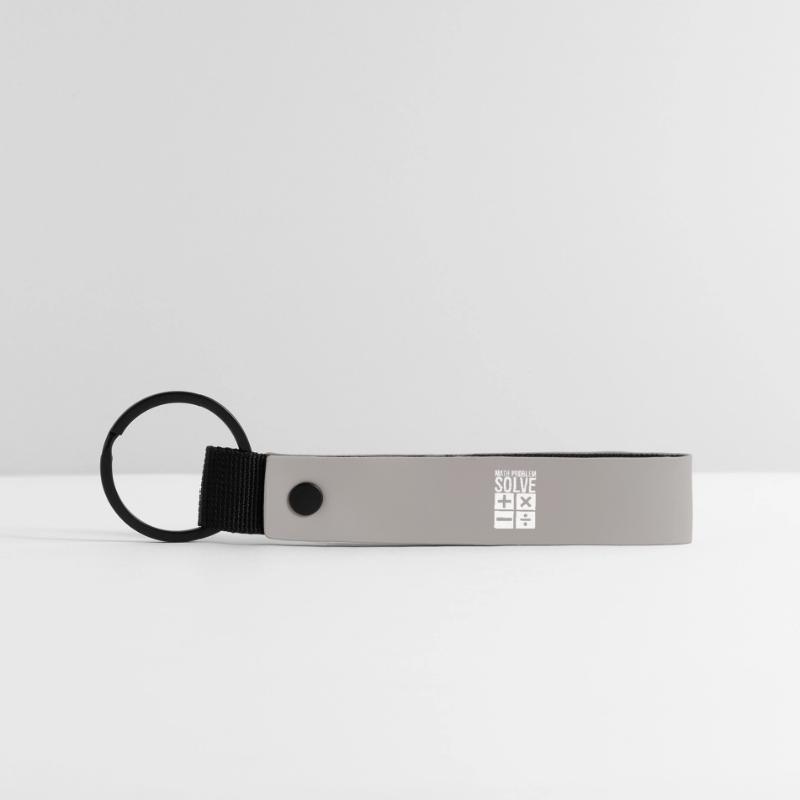math problem solve Matte Pu Keyring