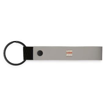  Latino Labor American Progress Hispanic Heritage - Matte PU Schlüsselanhänger - Hellgrau - Vorne