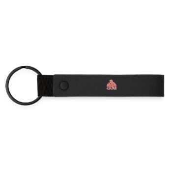 Bientôt Mama MOTHER BEAR Drôle - Porte-clés en PU mat - noir - Devant