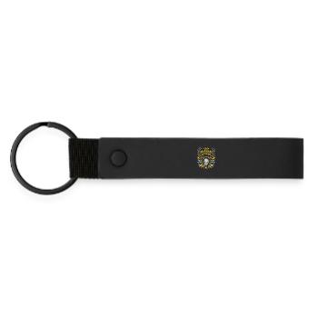 May the traditional costume be with you - Marquee & Fun - Matte Pu Keyring - black - Front