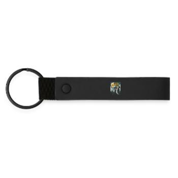 Night of the Cobra Vampire Bloodsucker Halloween - Matte Pu Keyring - black - Front