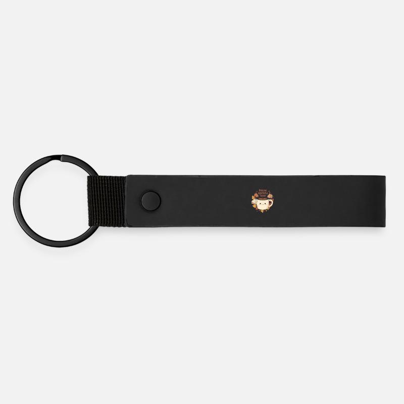 Coupe Latte Grateful - Porte-clés en PU mat - noir