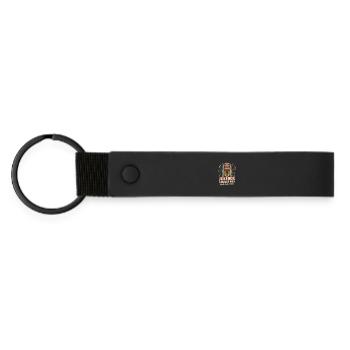 Jukebox Lounge 1958 - Matte Pu Keyring - black - Front