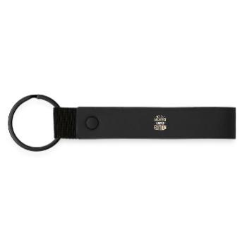 Einzigartiger Architekt Limited Edition - Matte PU Schlüsselanhänger - Schwarz - Vorne