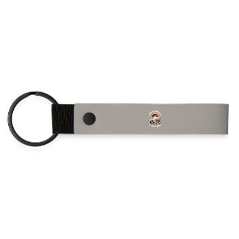 Ce n’est un problème que si vous perdez des vêtements - Porte-clés en PU mat - gris clair - Devant