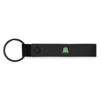 Yoga Pilates Fou Poser Yoga Drôle Yoga - Porte-clés en PU mat - noir - Devant