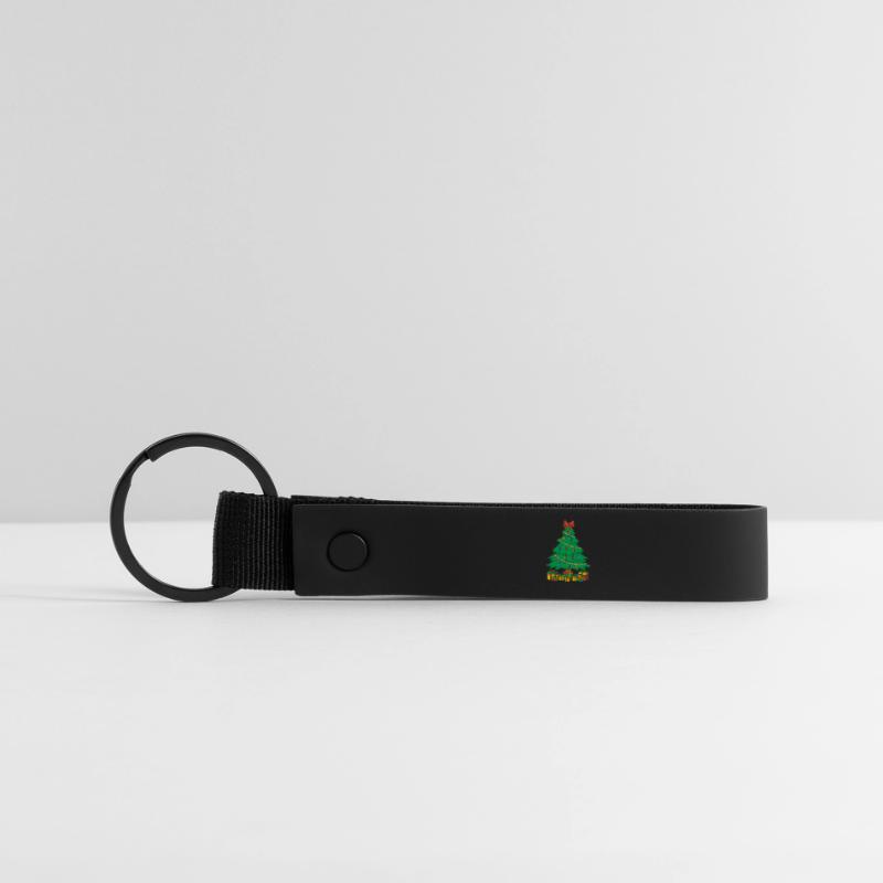 Harmonica drôle d’harmonica Harmonica de Noël Porte-clés en PU mat