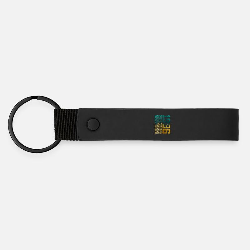 LIMITED EDITION 1996 30 YEARS 30TH BIRTHDAY - Matte Pu Keyring - black