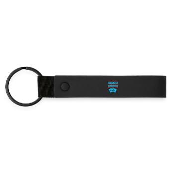 Fan de jeux d’argent Jeu parce que tu me rends fou - Porte-clés en PU mat - noir - Devant