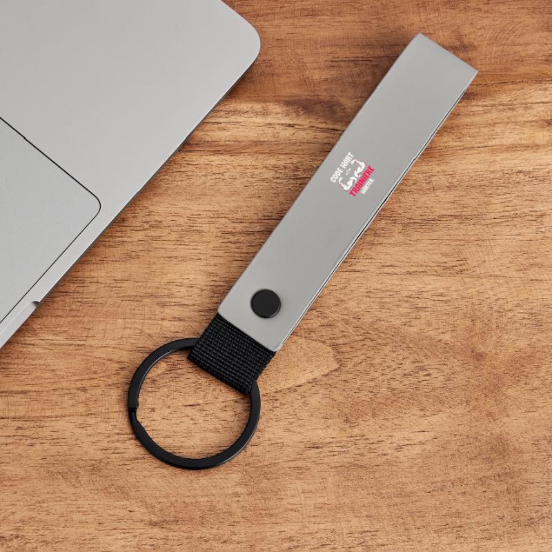 Codeur CODE ENTRAÎNEZ-VOUS PLUS FORT Drôle Porte-clés en PU mat