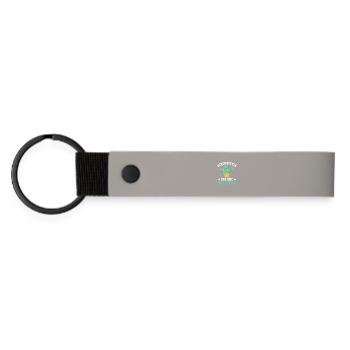 Créme aux pépites de chocolat menthe Fresh Scoop - Porte-clés en PU mat - gris clair - Devant