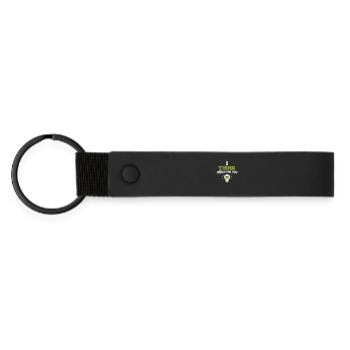 Planificateur d’urgence pour la Provision Familiale - Porte-clés en PU mat - noir - Devant