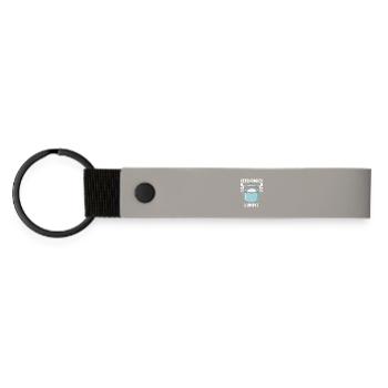 RICE COOKER BUDDY Restaurateur Cooking Fun - Matte Pu Keyring - light grey - Front