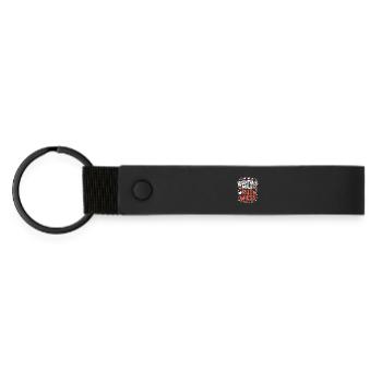 Carnival Mouse Rut Wiess Cologne Cologne Cologne Carnival Mouse - Matte Pu Keyring - black - Front