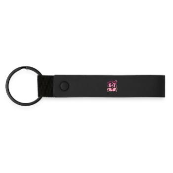 13e anniversaire officiel de Teenager Hearts & Nails 67 - Porte-clés en PU mat - noir - Devant