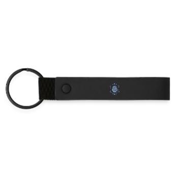 I need more stones - Matte Pu Keyring - black - Front