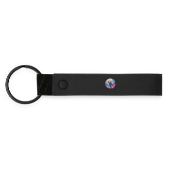 Sea Lions Sea Lion - Matte Pu Keyring - black - Front