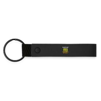 Shooting Master Gift - Matte Pu Keyring - black - Front
