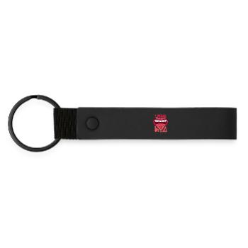 Spielmannszug Blaskapelle Je parle couramment Dot Chart - Porte-clés en PU mat - noir - Devant