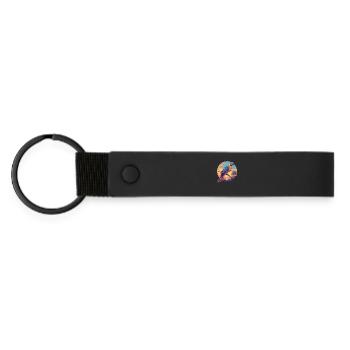 L’ère de l’ara - Porte-clés en PU mat - noir - Devant