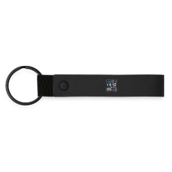 Design des joueurs en édition limitée Football 2016 - Porte-clés en PU mat - noir - Devant