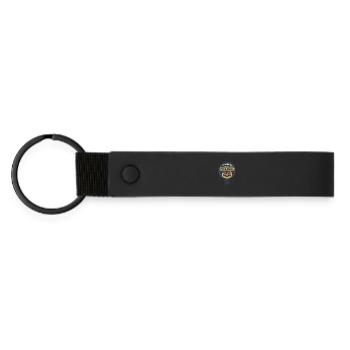 Pickleball Funny Player Im A Dinker Not A Fighter - Matte Pu Keyring - black - Front