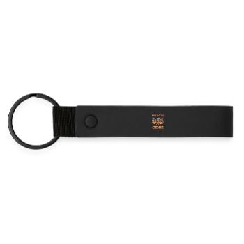Bricoleur de Génie - Porte-clés en PU mat - noir - Devant