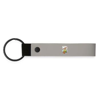 Basketball girl - Porte-clés en PU mat - gris clair - Devant