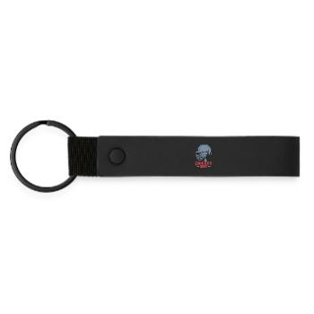 Cricket Boys - Matte Pu Keyring - black - Front