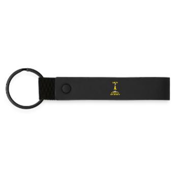 Pastry Chef Employee of the Month Confectionery Colleague - Matte Pu Keyring - black - Front