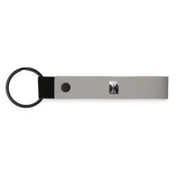 Urban Reflection - Matte Pu Keyring - light grey - Front