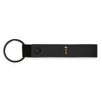 Stylish Hammer Vector - Craft Design for Pro - Matte Pu Keyring - black - Front