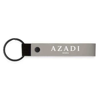 Kurdistan Kurdish Mandala in pastel colors - Matte Pu Keyring - light grey - Front