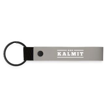 Kalmit Haardt - Matte Pu Keyring - light grey - Front