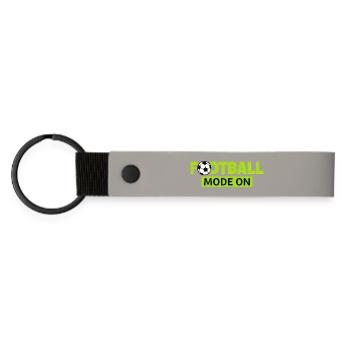 Football_mode - Porte-clés en PU mat - gris clair - Devant