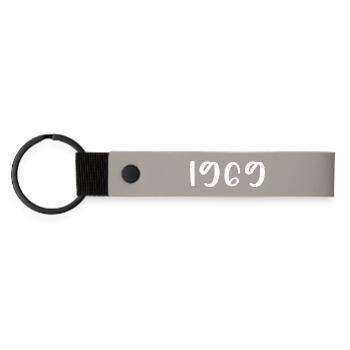 1969 Édition limitée 57e anniversaire 1969 - Porte-clés en PU mat - gris clair - Devant