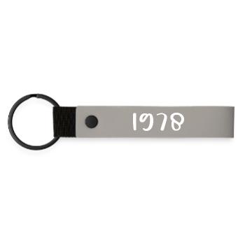 1978 Édition limitée 48e anniversaire 1978 - Porte-clés en PU mat - gris clair - Devant