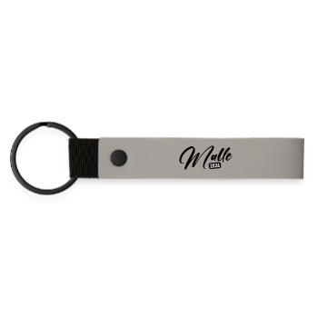 Malle 2026 - Matte Pu Keyring - light grey - Front