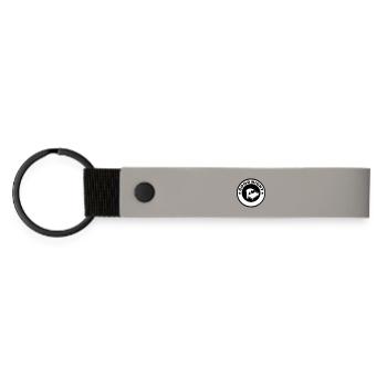 Good Night Good Night - Matte Pu Keyring - light grey - Front