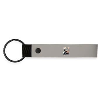 Amelia Earhart – Bring Her Home - Matte Pu Keyring - light grey - Front