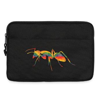 Colored ants T-Shirts - Laptop bag 13" - black - Front