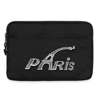 PARIS SOUVENIR CREATION LOUIS RUNEMBERG ADAGP - Sacoche pour ordinateur portable 13 pouces - noir - Devant