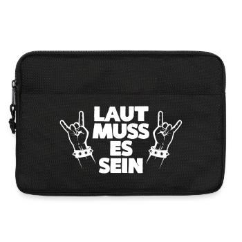LAUT MUSS ES SEIN - Laptoptasche 13" - Schwarz - Vorne
