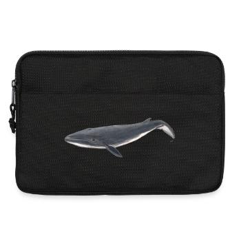 baleine bébé - baleineau Sei - Bébé Baleine - Sacoche pour ordinateur portable 13 pouces - noir - Devant