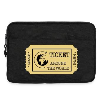 Around the World Ticket - Sacoche pour ordinateur portable 13 pouces - noir - Devant
