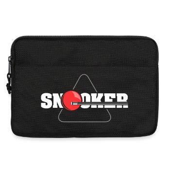 Snooker Spieler Billard Verein Logo Symbol icon - Laptoptasche 13" - Schwarz - Vorne